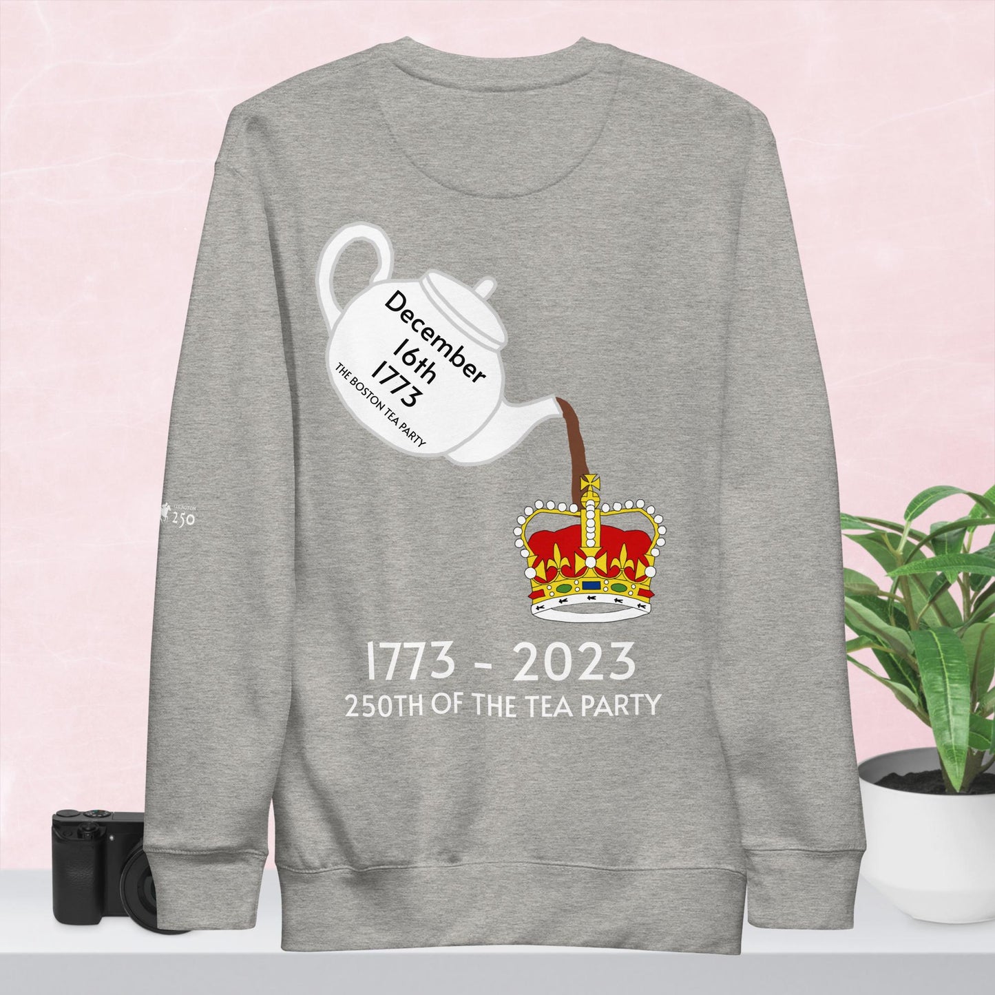 Spill the tea on the King Sweatshirt