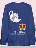Spill the tea on the King Sweatshirt