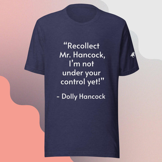 Recollect Mr. Hancock!